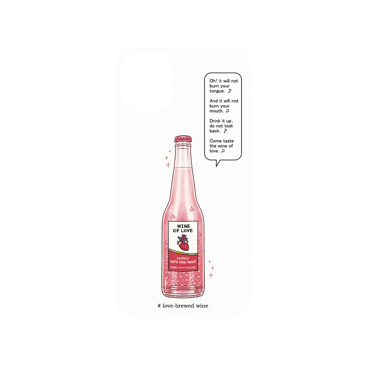 iPhone 11 犀牛盾Mod NX聯名設計款邊框背蓋兩用手機殼 保羅先生 - 愛情釀的酒