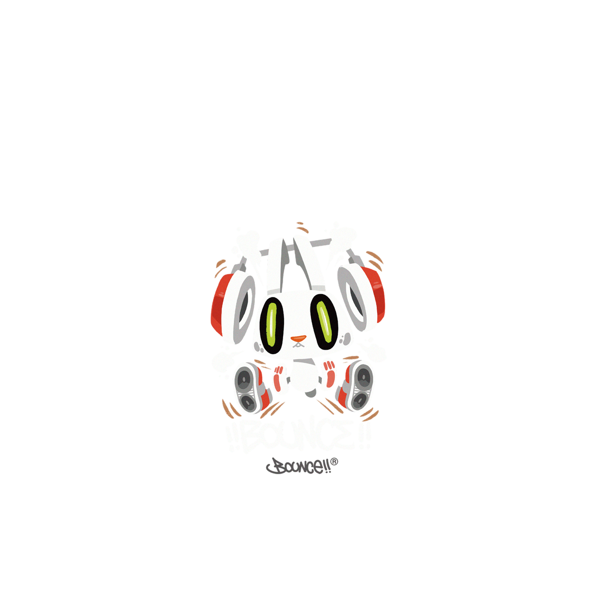 iPhone 11 犀牛盾Mod NX聯名設計款邊框背蓋兩用手機殼 BOUNCE - BOUNCE Q RABBIT