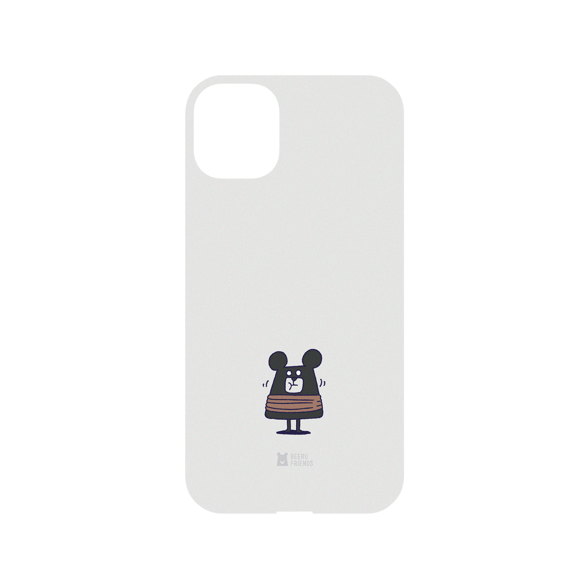 iPhone 11 犀牛盾Mod NX聯名設計款邊框背蓋兩用手機殼 臺灣吧 - 黑啤餓餓