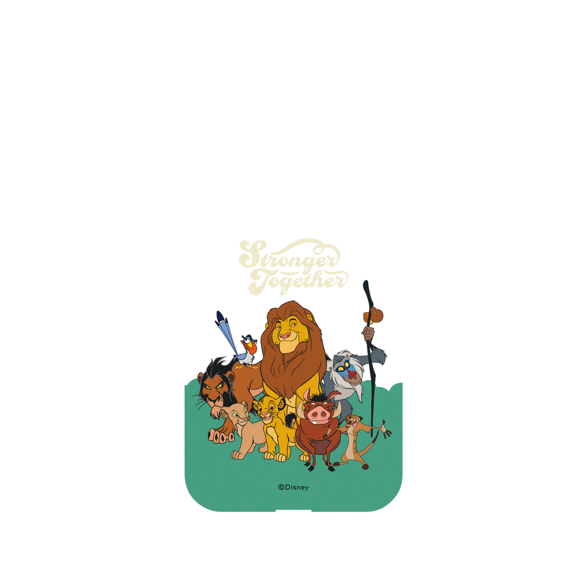 iPhone 11 犀牛盾Mod NX邊框背蓋兩用手機殼 Disney-Classics - 獅子王 Le Roi lion - Plus fort ensemble