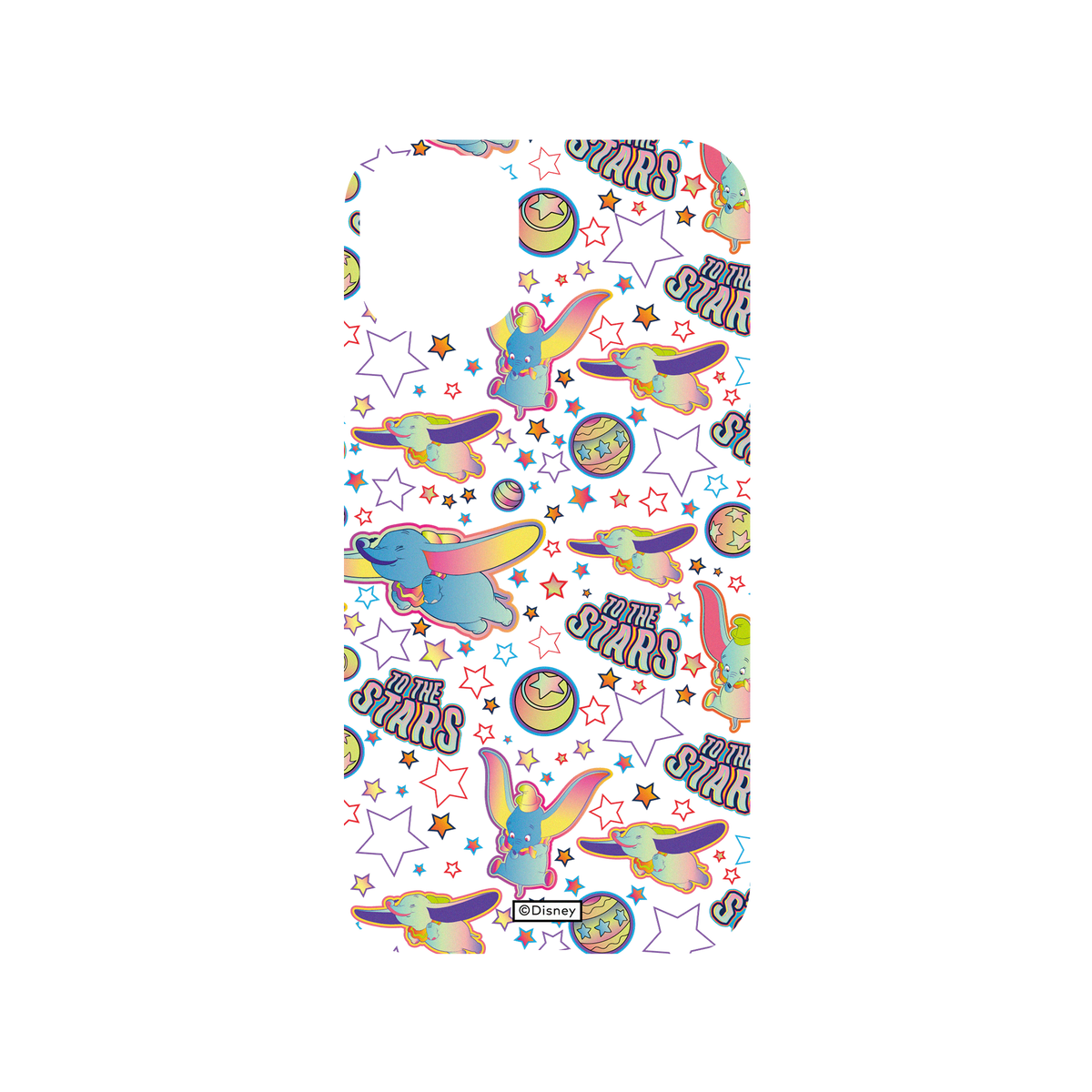 iPhone 11 犀牛盾Mod NX邊框背蓋兩用手機殼 Disney-Classics - 小飛象 Dumbo - Retro Pattern
