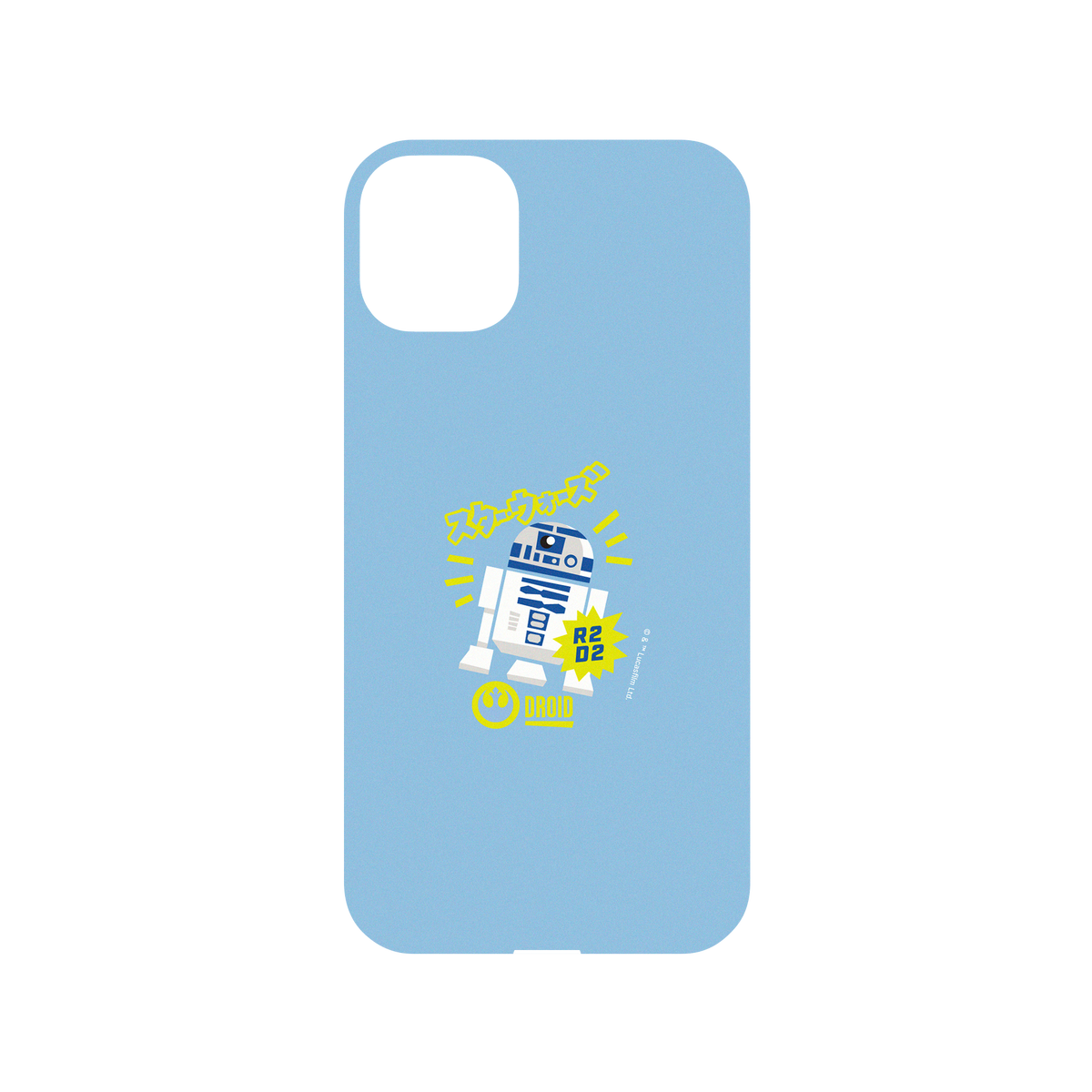 iPhone 11 犀牛盾Mod NX聯名設計款邊框背蓋兩用手機殼 StarWars 星際大戰系列 - R2D2-日文字系列