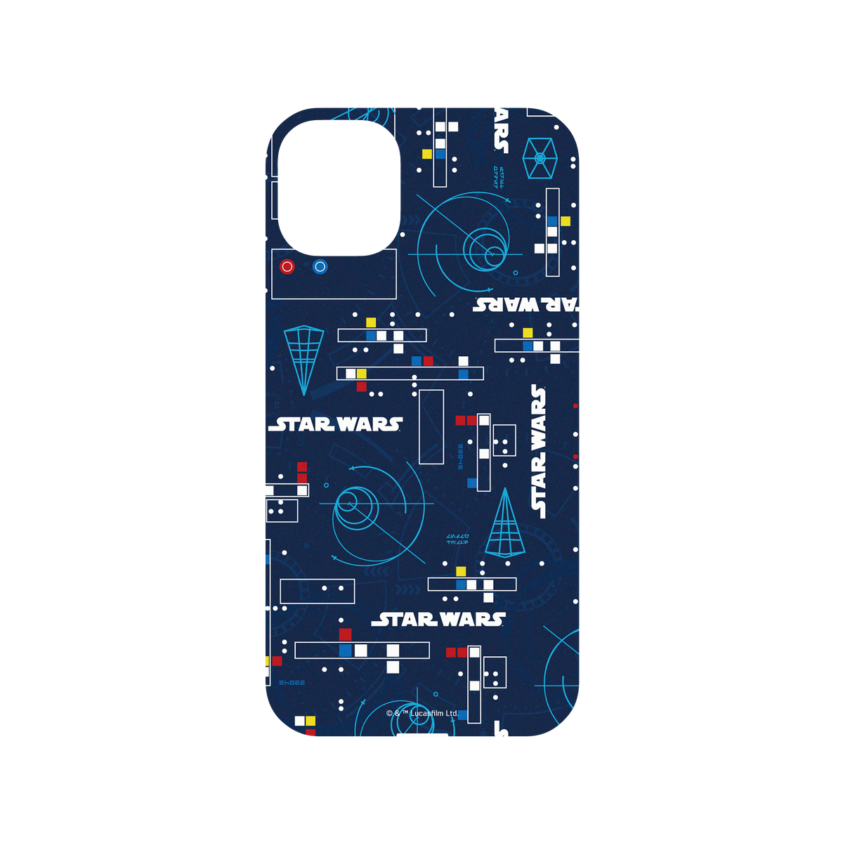 iPhone 11 犀牛盾Mod NX聯名設計款邊框背蓋兩用手機殼 StarWars 星際大戰9系列 - 經典幾何Pattern