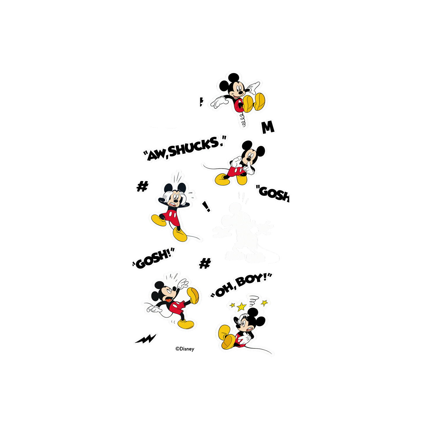 iPhone 11 犀牛盾Mod NX邊框背蓋兩用手機殼 迪士尼-米奇 - Sticker-嘿嘿米奇