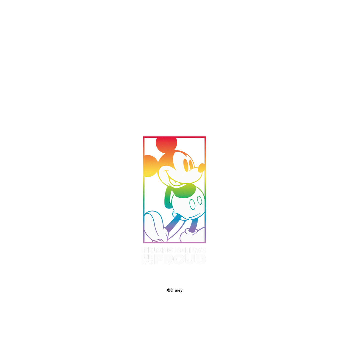 iPhone 11 犀牛盾Mod NX邊框背蓋兩用手機殼 迪士尼-米奇 - Pride Celebration-Belong Believe Be Proud