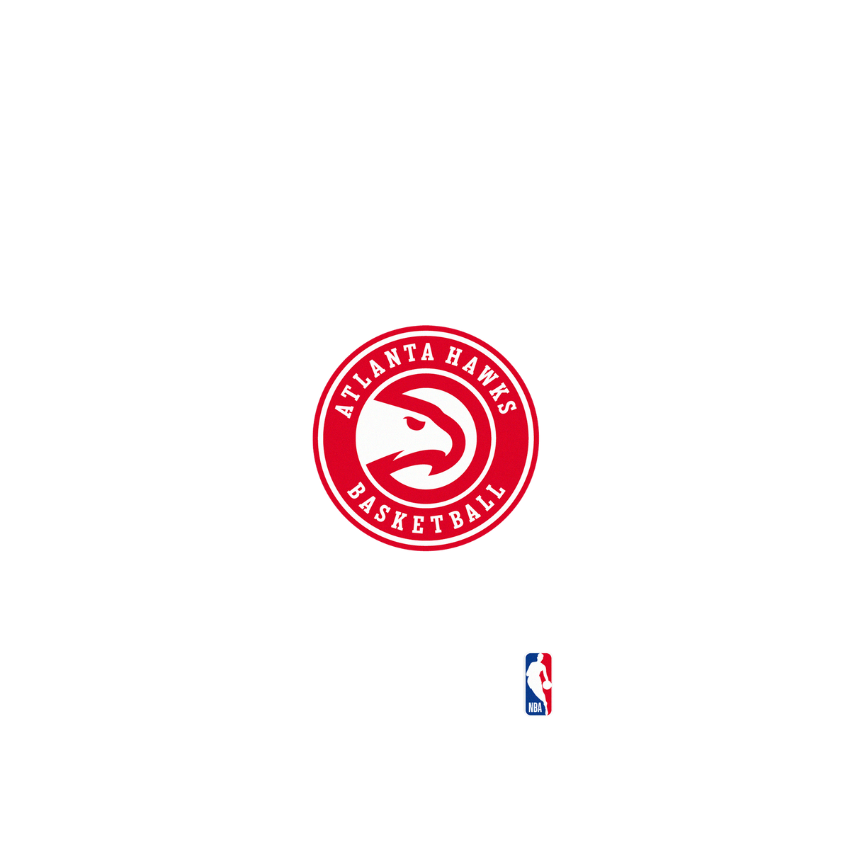iPhone 11 犀牛盾Mod NX聯名設計款邊框背蓋兩用手機殼 NBA - Logo-亞特蘭大老鷹 Atlanta Hawks