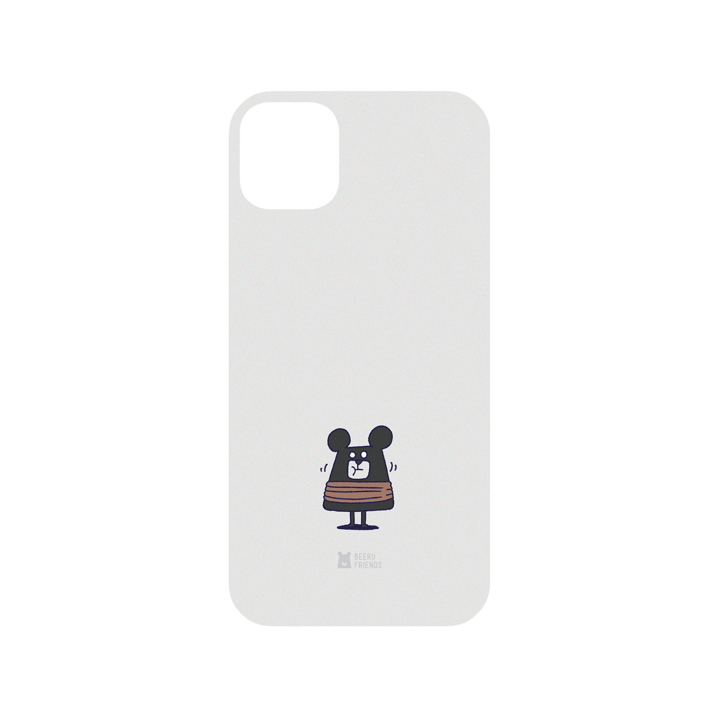 iPhone 11 Pro Max 犀牛盾Mod NX聯名設計款邊框背蓋兩用手機殼 臺灣吧 - 黑啤餓餓