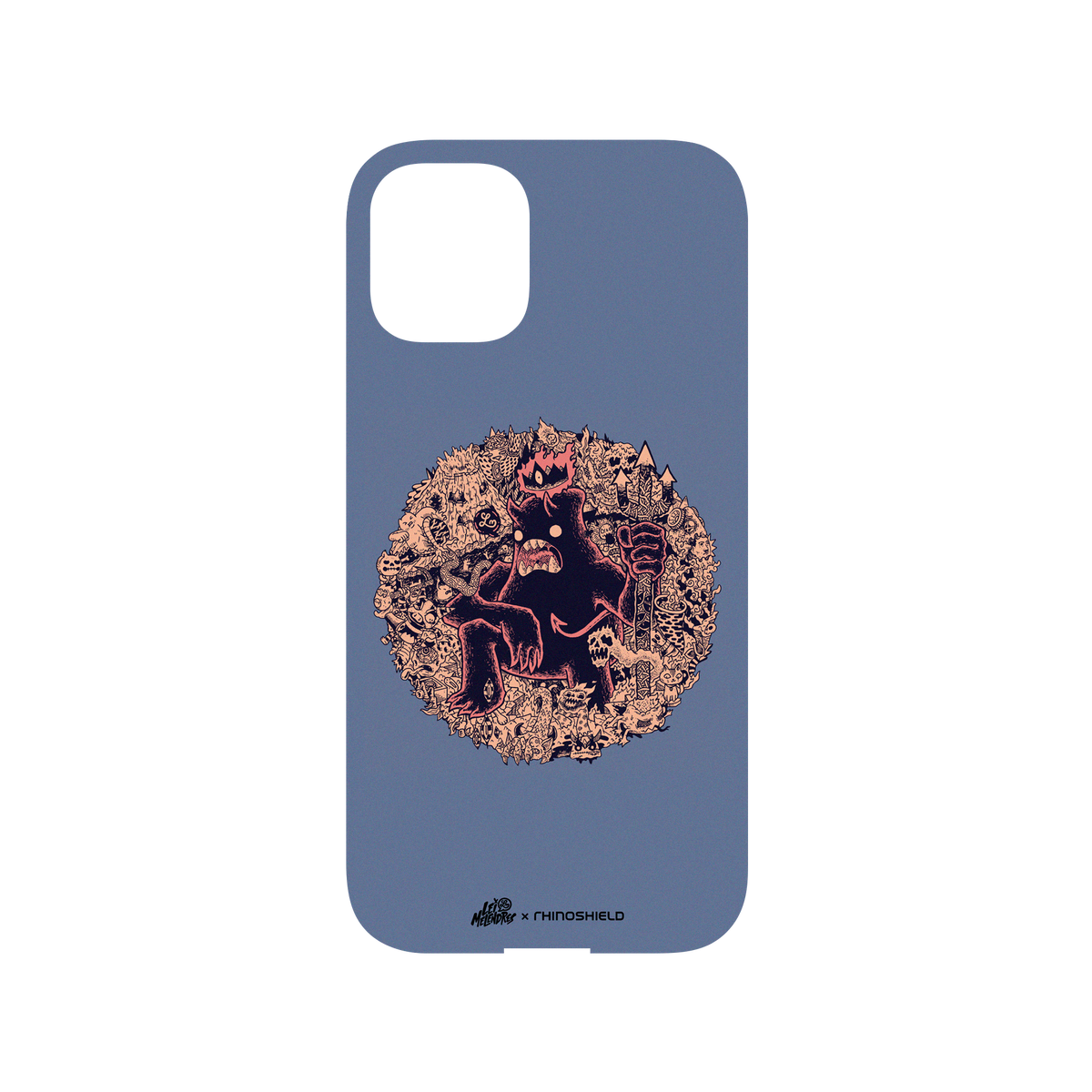 RhinoShield X Lei Melendres Mod NX iPhone 12 mini Case - Underworld Backplate