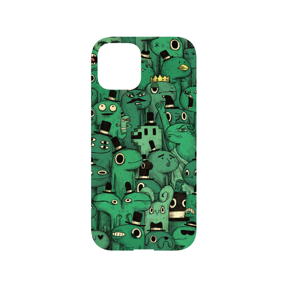 RhinoShield X Incrediville Mod NX iPhone 12 Case - Strange Crowd Backplate