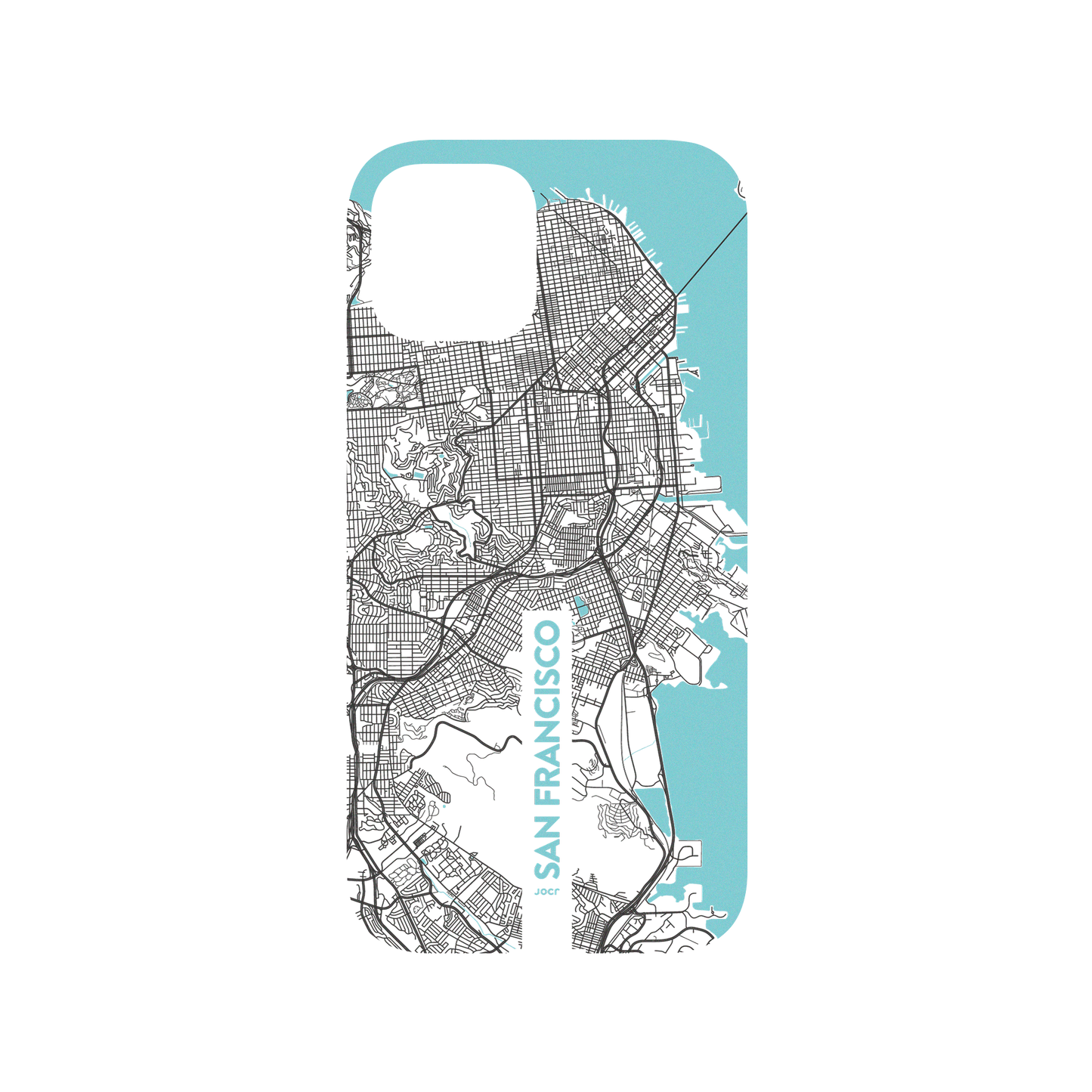 RhinoShield X JOCR Mod NX iPhone 12 Pro Case - San Francisco (Black Logo) Backplate