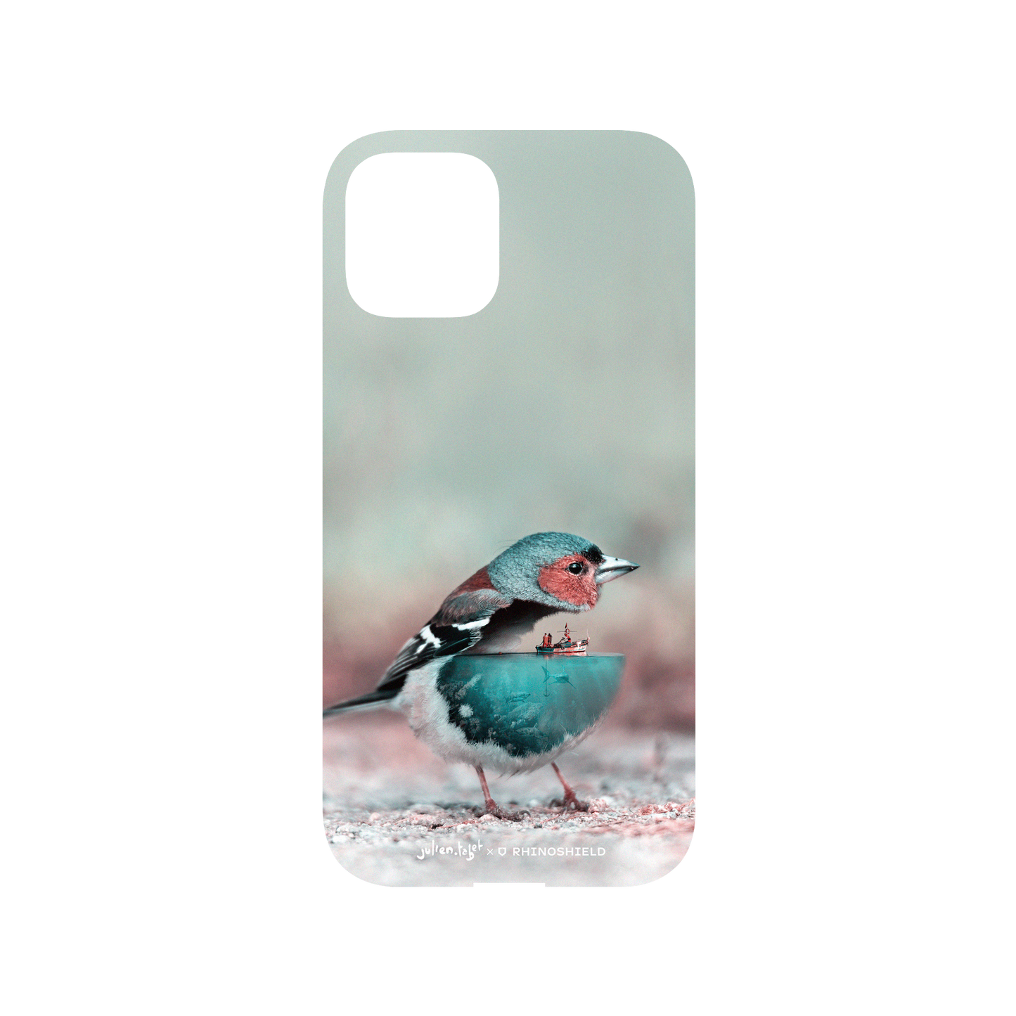 RHINOSHIELD X Julien Tabet Mod NX (MagSafe compatible) iPhone 12 Pro Case - AquaBirdy Backplate