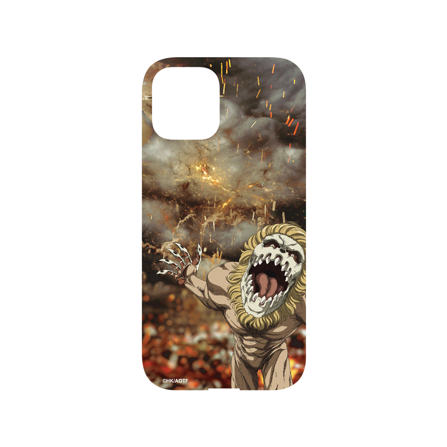 RhinoShield X Attack on Titan Mod NX iPhone 12 Pro Case - Jaw Titan Backplate
