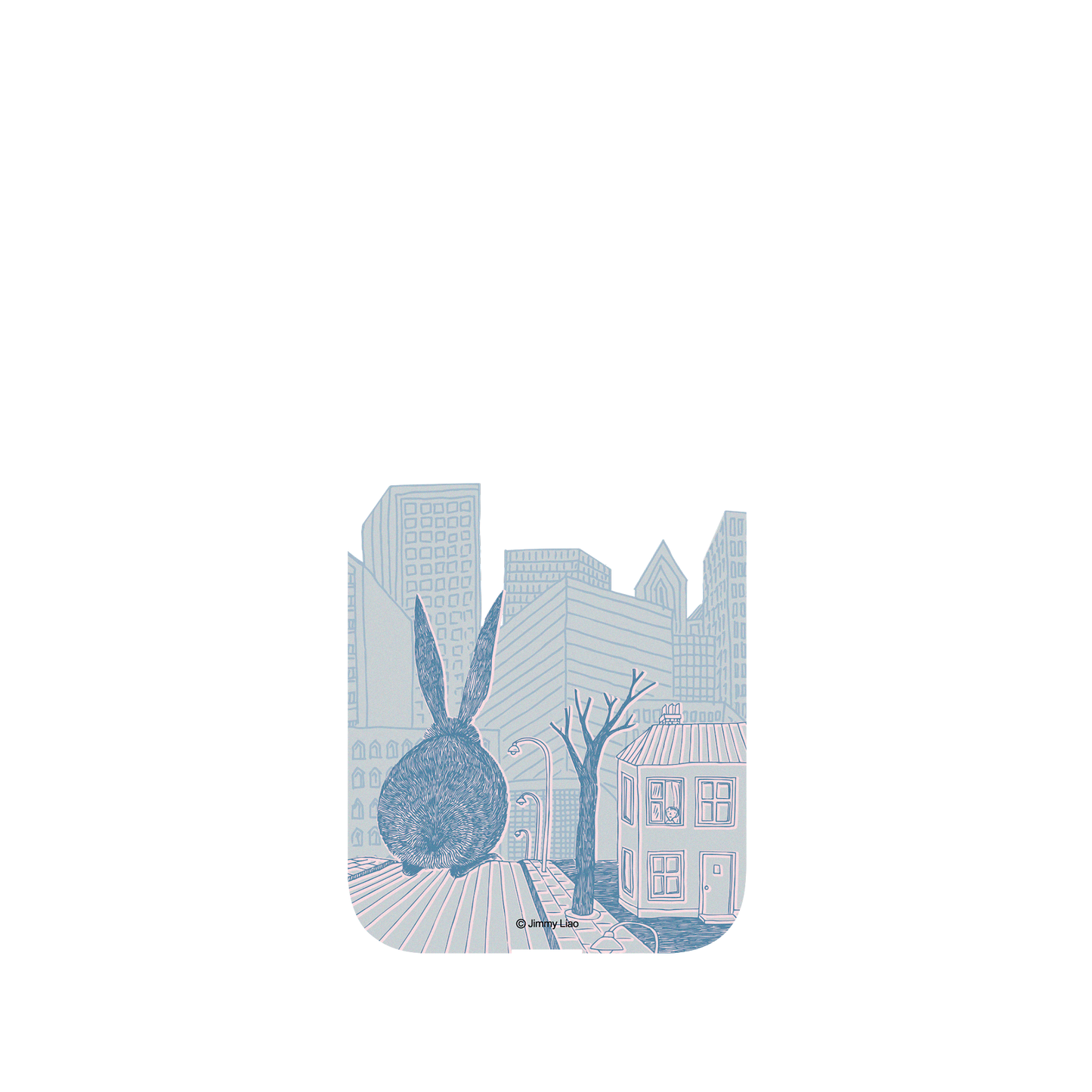 RHINOSHIELD X Jimmy Mod NX (MagSafe compatible) iPhone 12 Pro Max Case - Year of the Rabbit Series - City of Secrets Backplate