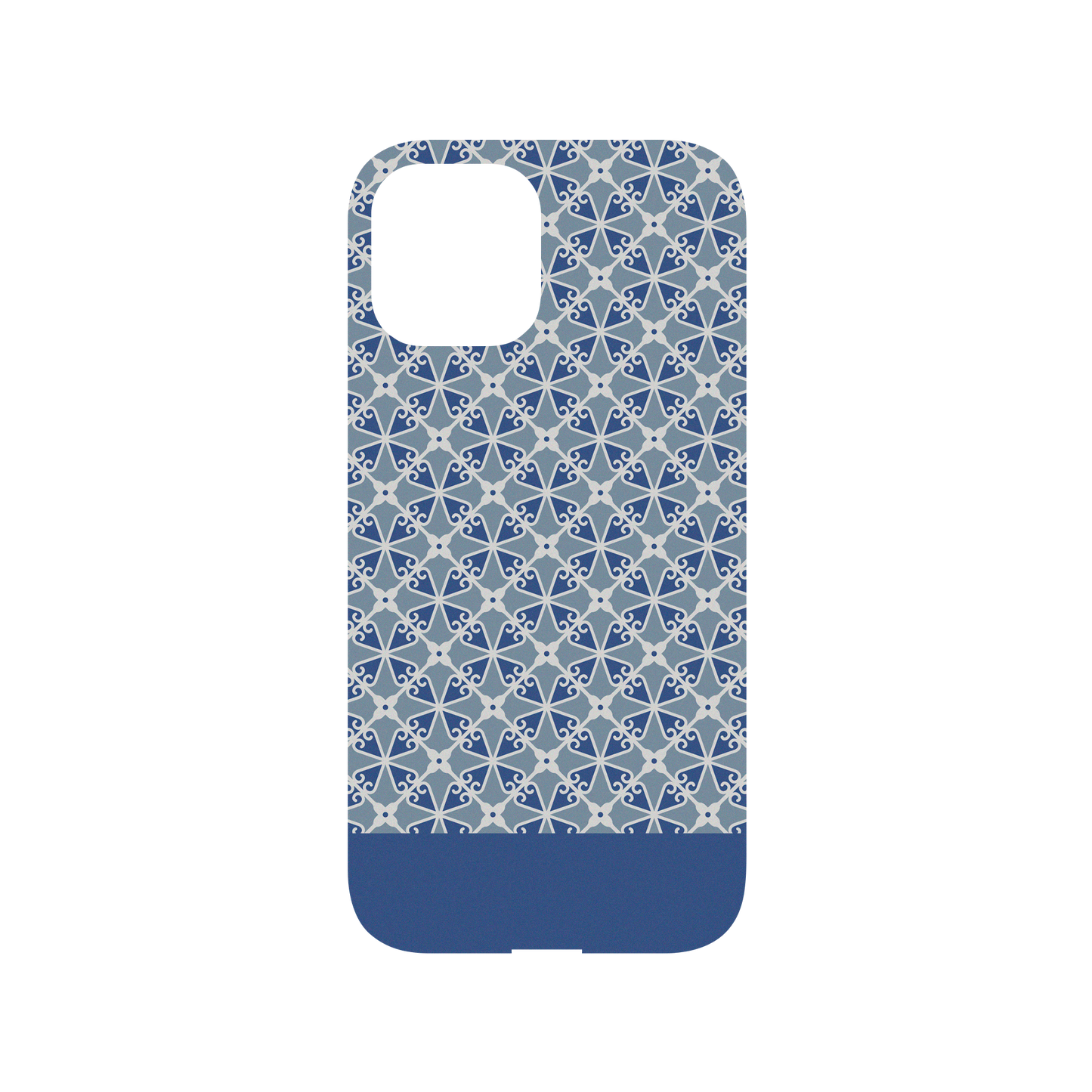 RHINOSHIELD X OldHouseFace Mod NX (MagSafe compatible) iPhone 12 Pro Max Case - Window Guard - Blue Backplate