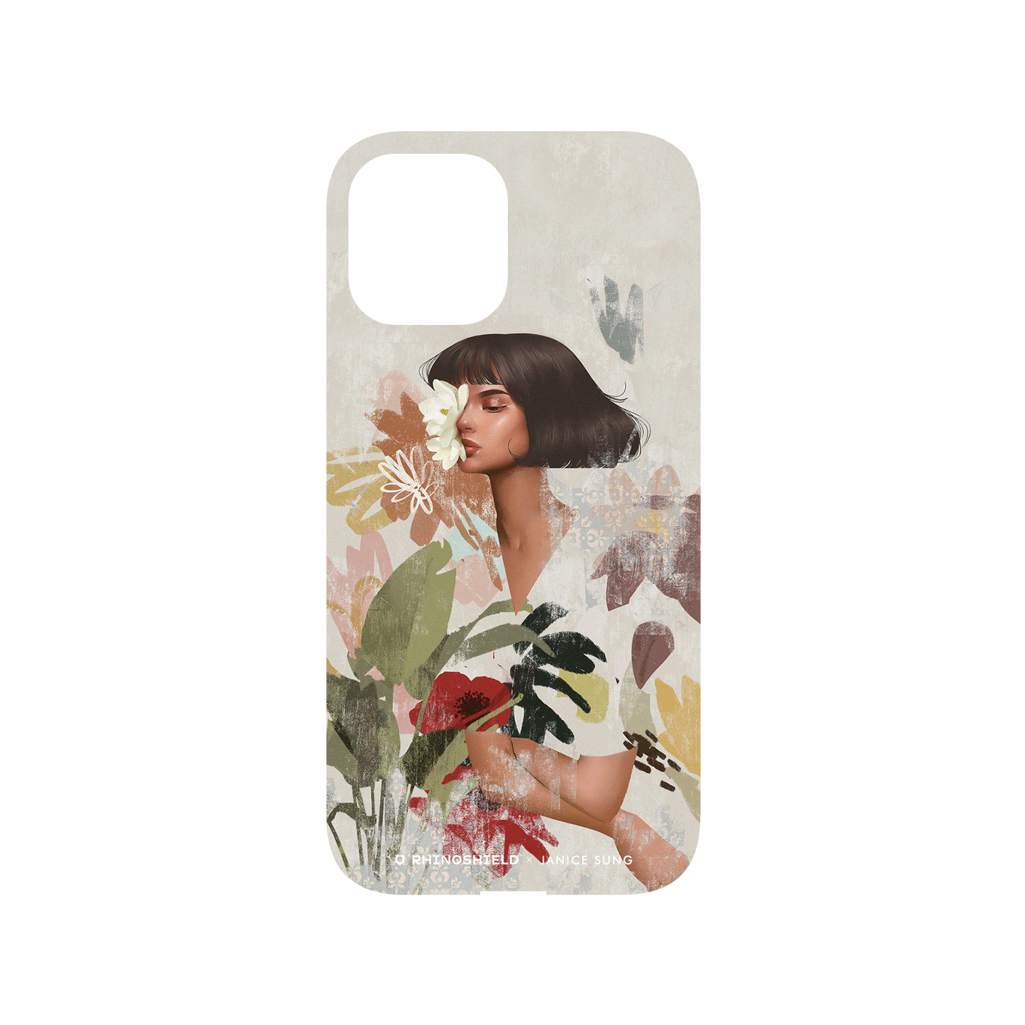RHINOSHIELD X Janice Sung Mod NX (MagSafe compatible) iPhone 12 Pro Max Case - Flora 2 Backplate