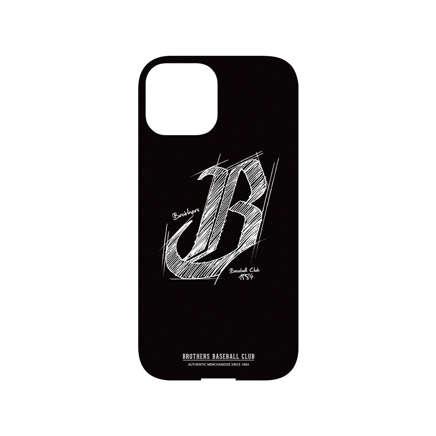 iPhone 13 mini 犀牛盾Mod NX聯名設計款邊框背蓋兩用手機殼 中信兄弟 - 素描LOGO