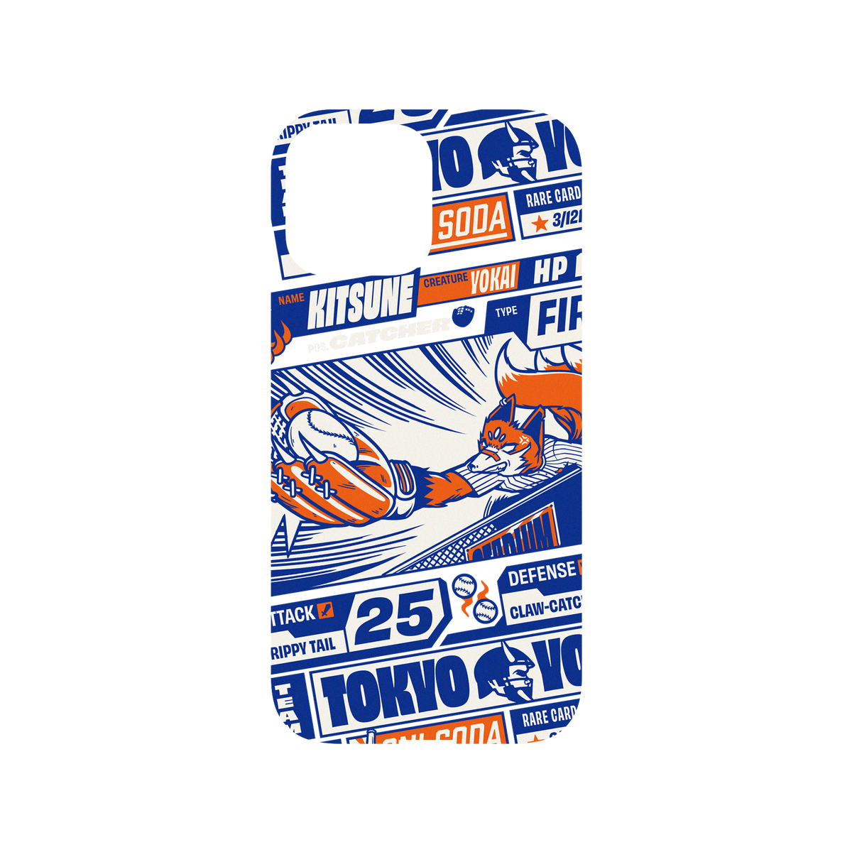 RHINOSHIELD X Paiheme Studio Mod NX iPhone 13 Pro Max Case - Kitsune Card Backplate