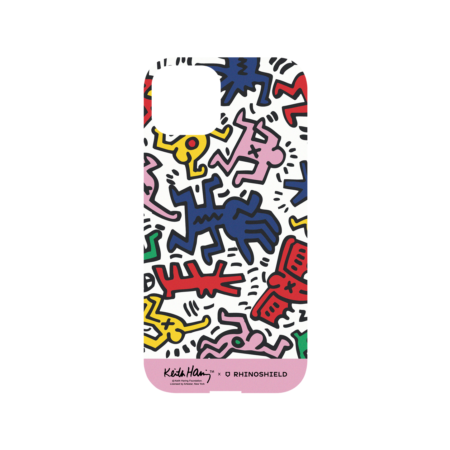 RHINOSHIELD X Keith Haring Mod NX (MagSafe compatible) iPhone 14 Case - Icons Backplate