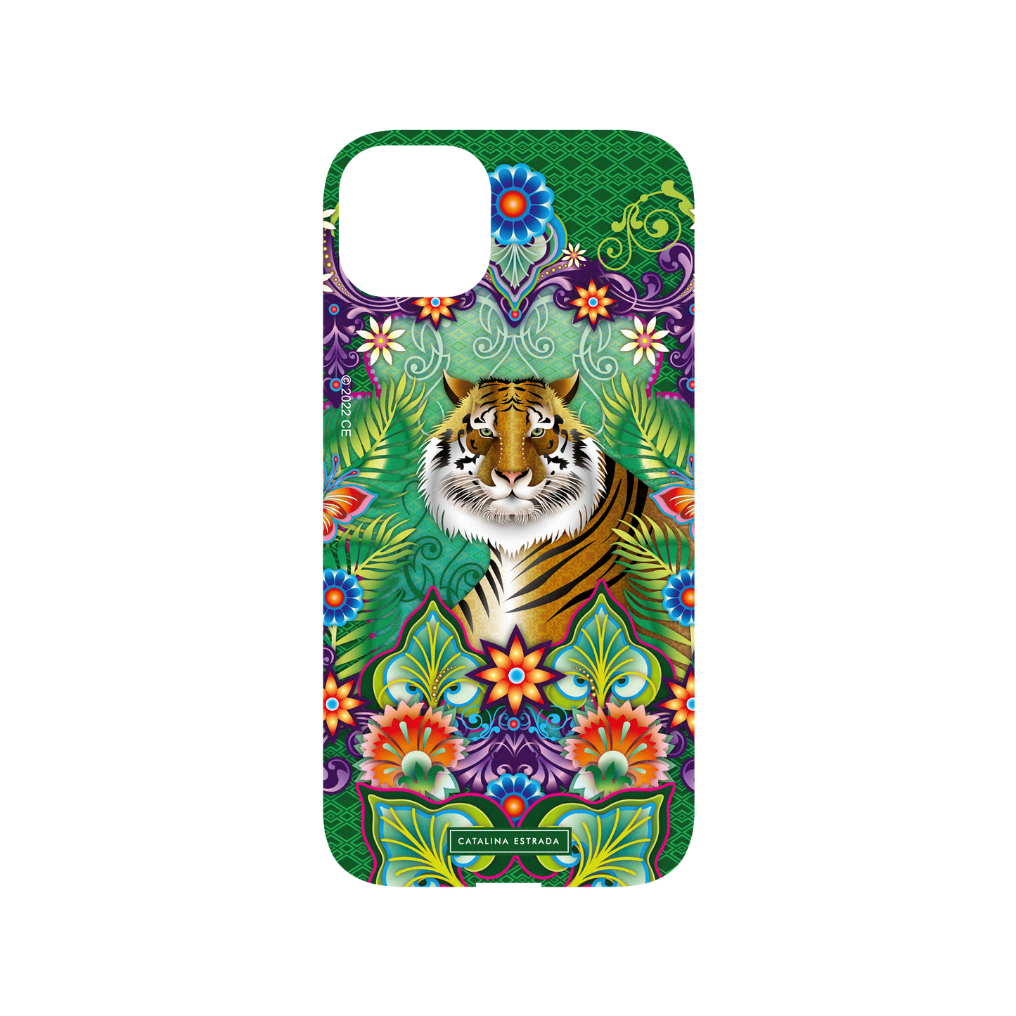 RHINOSHIELD X Catalina Estrada Mod NX iPhone 14 Plus Case - Bengal Tiger Backplate