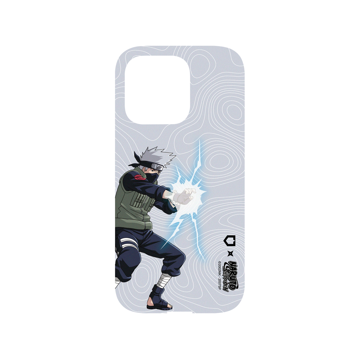 RHINOSHIELD X Naruto Shippuden Mod NX iPhone 14 Pro Case - Kakashi Raikiri Backplate