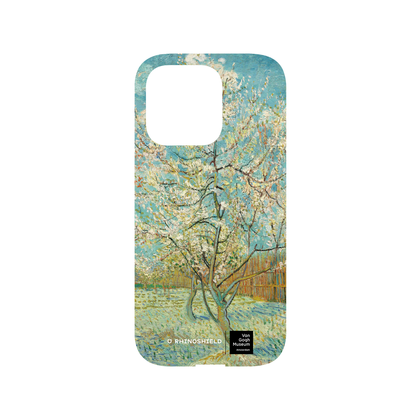 RHINOSHIELD X Van Gogh Museum Mod NX iPhone 14 Pro Case - Peach Tree in Blossom Backplate