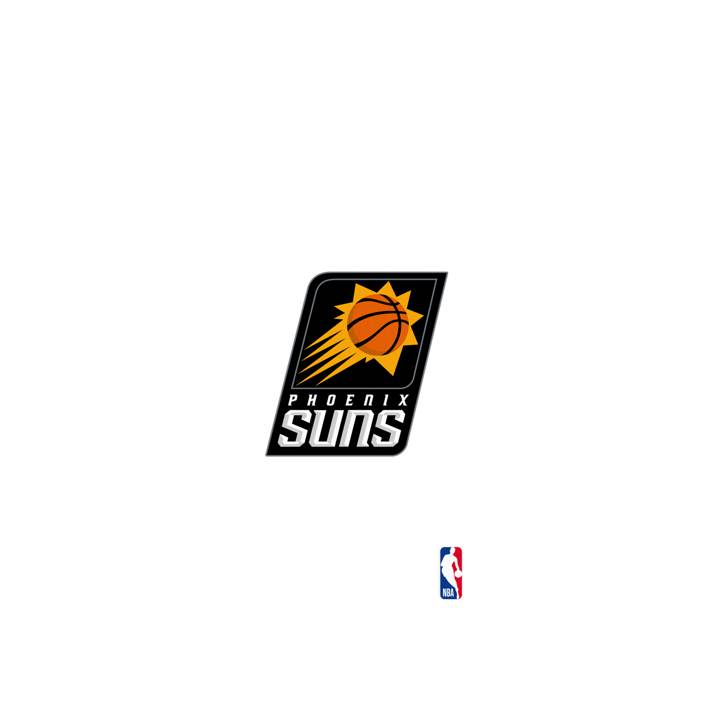 iPhone 14 Pro Max 犀牛盾Mod NX聯名設計款邊框背蓋兩用手機殼 NBA - Logo-鳳凰城太陽 Phoenix Suns