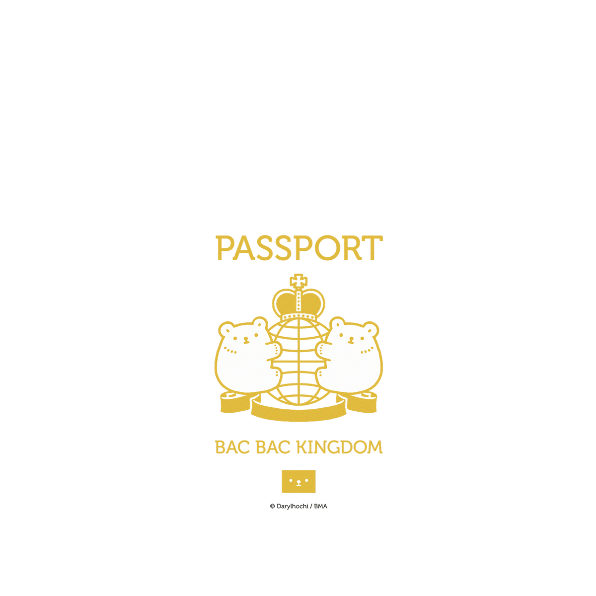 RHINOSHIELD X Darylhochi Clear iPhone 12 Case - Passport of Bac Bac Kingdom