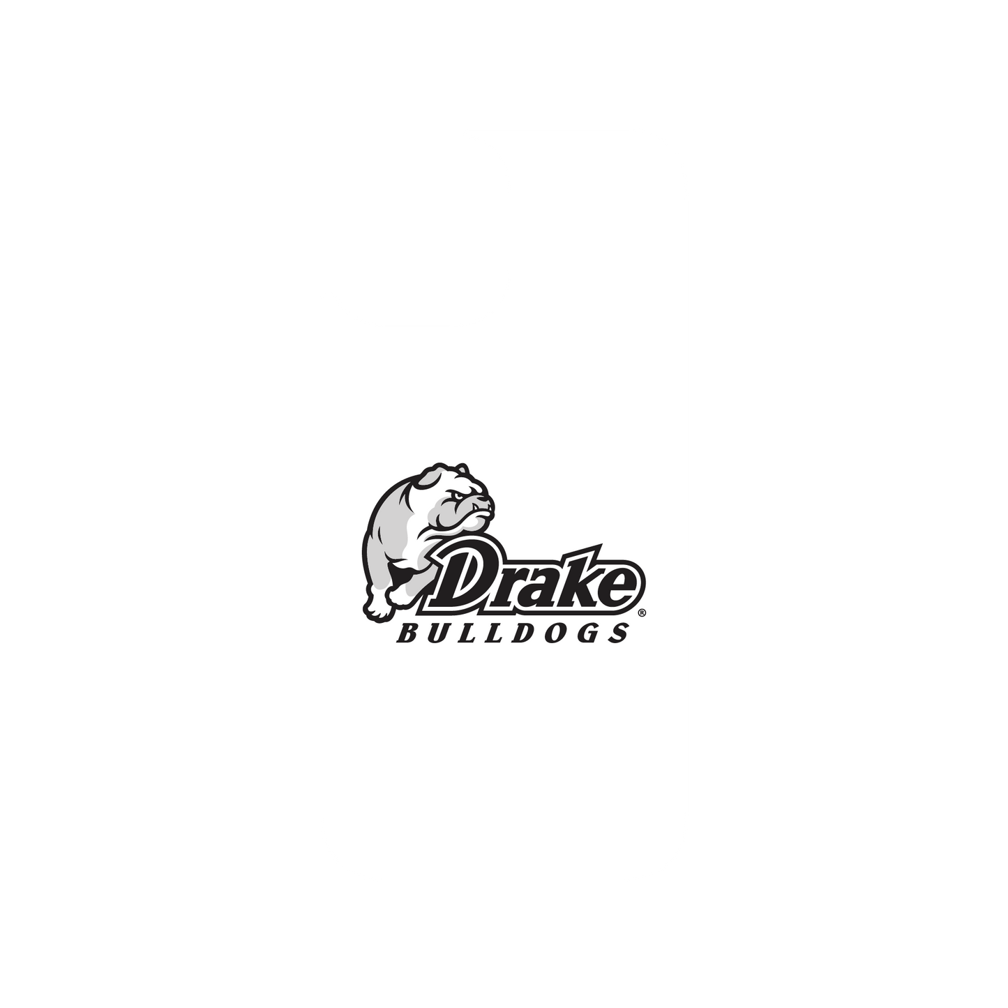 RHINOSHIELD X U.S. College Collections Clear iPhone 12 Pro Max Case - Drake University - Drake Black
