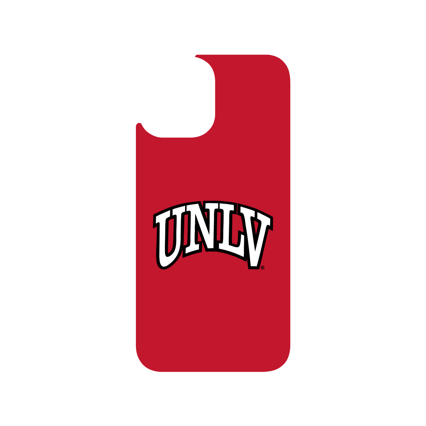 RHINOSHIELD X U.S. College Collections Clear Case (MagSafe compatible) iPhone 12 Pro Max - University of Nevada, Las Vegas - UNLV Rebels