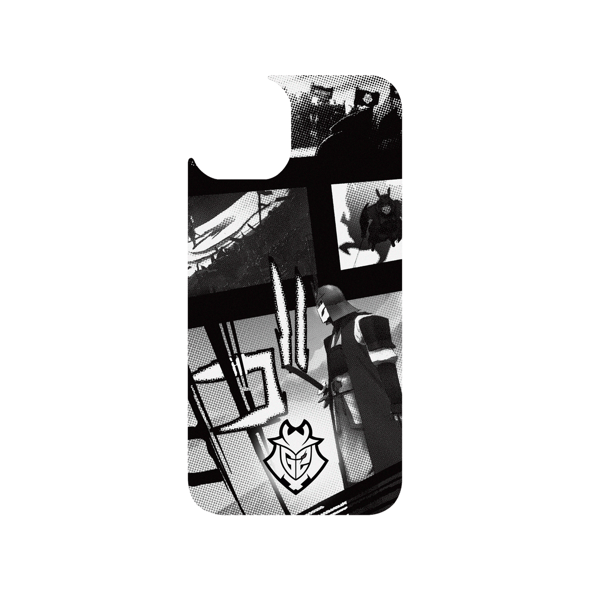 RHINOSHIELD X G2 Esports Clear iPhone 13 Case - Samurai Manga