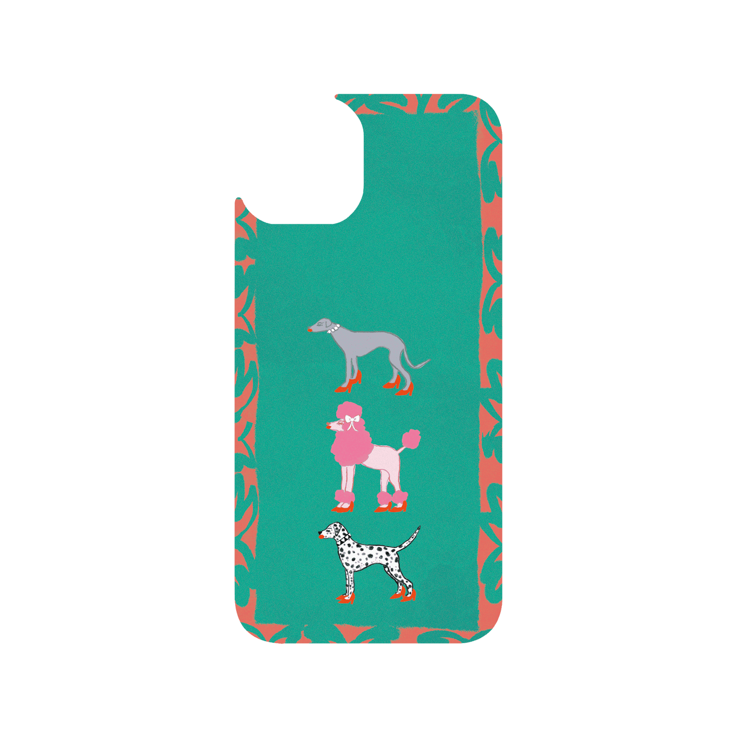 RHINOSHIELD X BOUFFANTS & BROKEN HEARTS (BBH) JellyTint (MagSafe compatible) iPhone 14 - Fashion Runway
