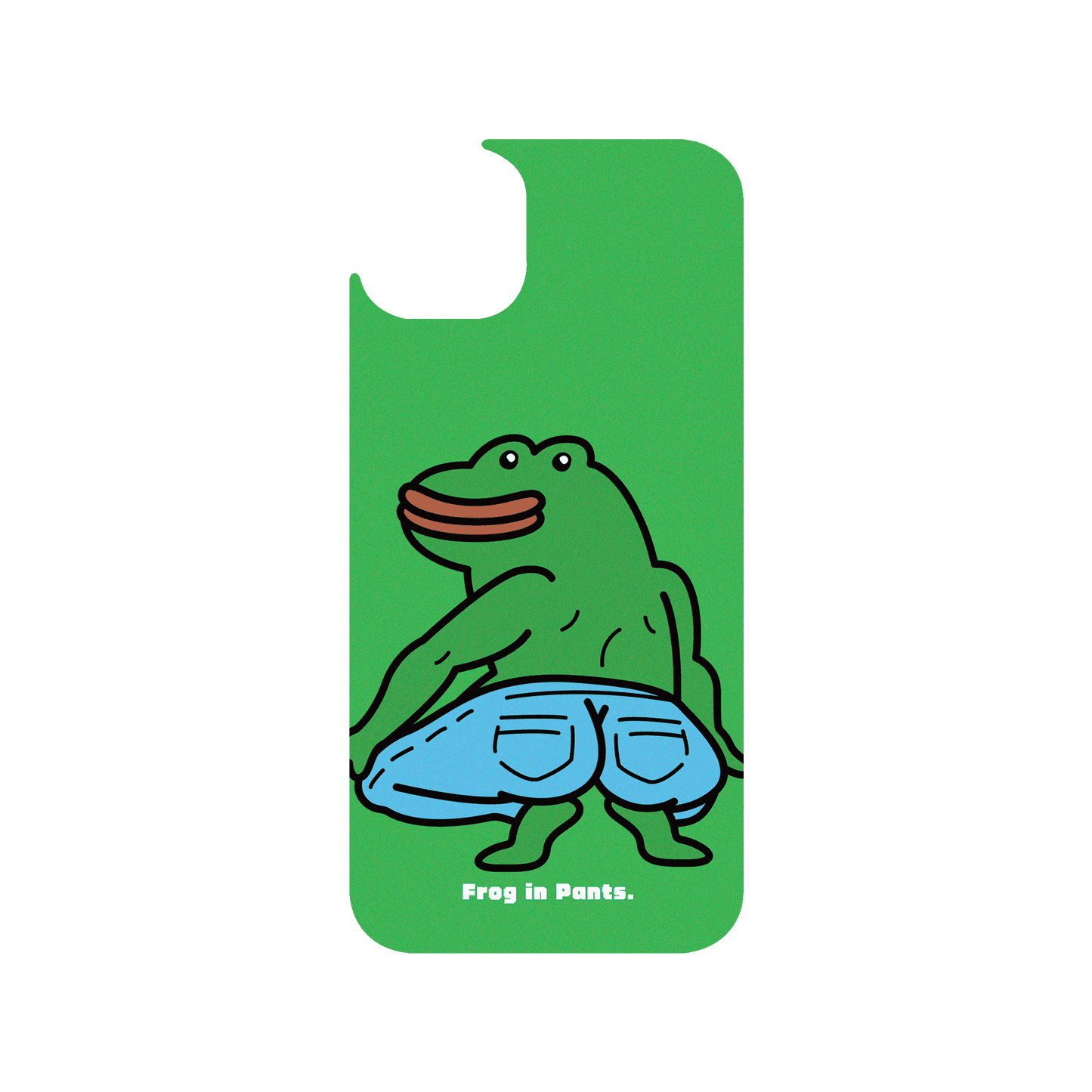 RHINOSHIELD X Incrediville JellyTint (MagSafe compatible) iPhone 14 Plus - Frog with pants