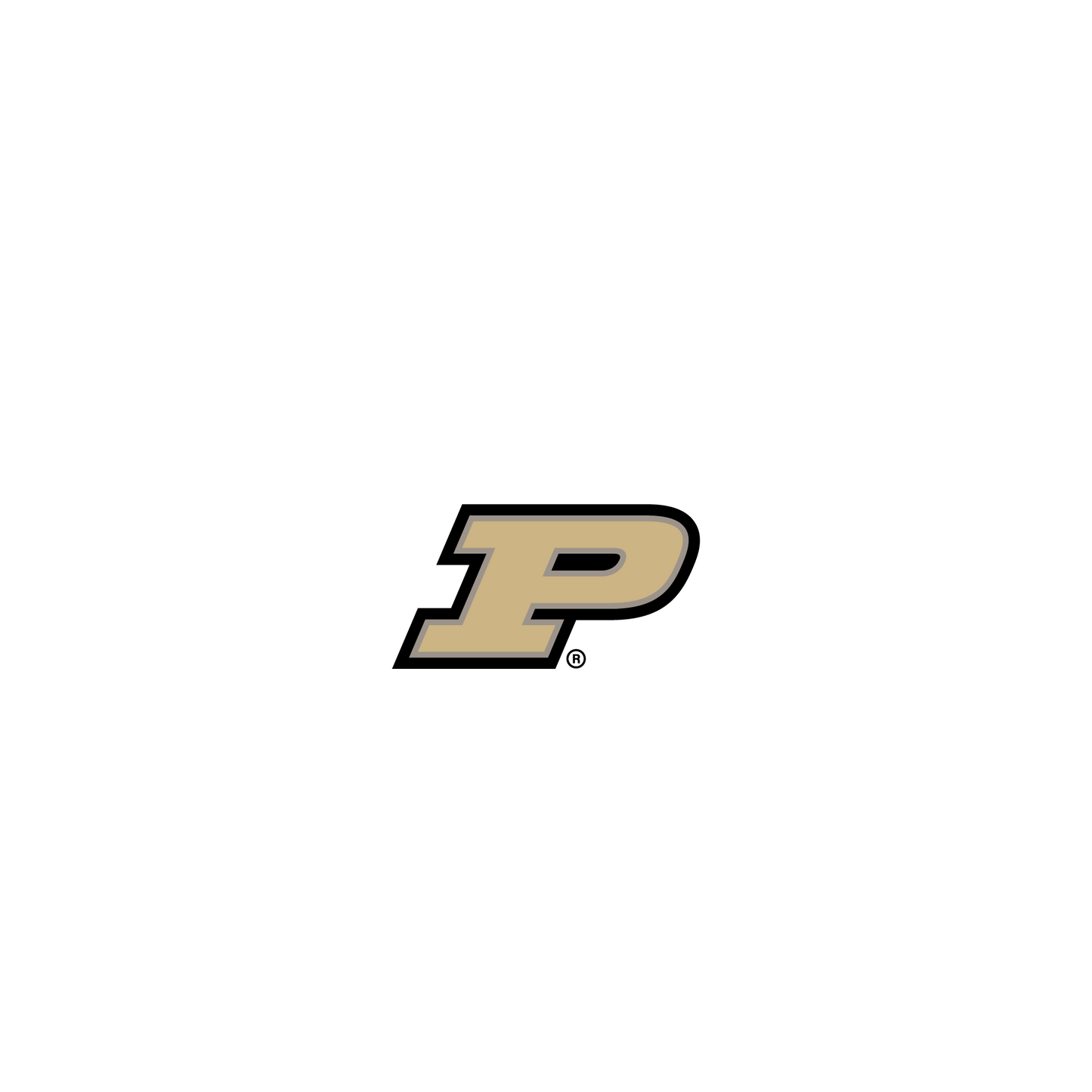 RHINOSHIELD X U.S. College Collections Clear iPhone 14 Plus Case - Purdue University - Purdue University Gold