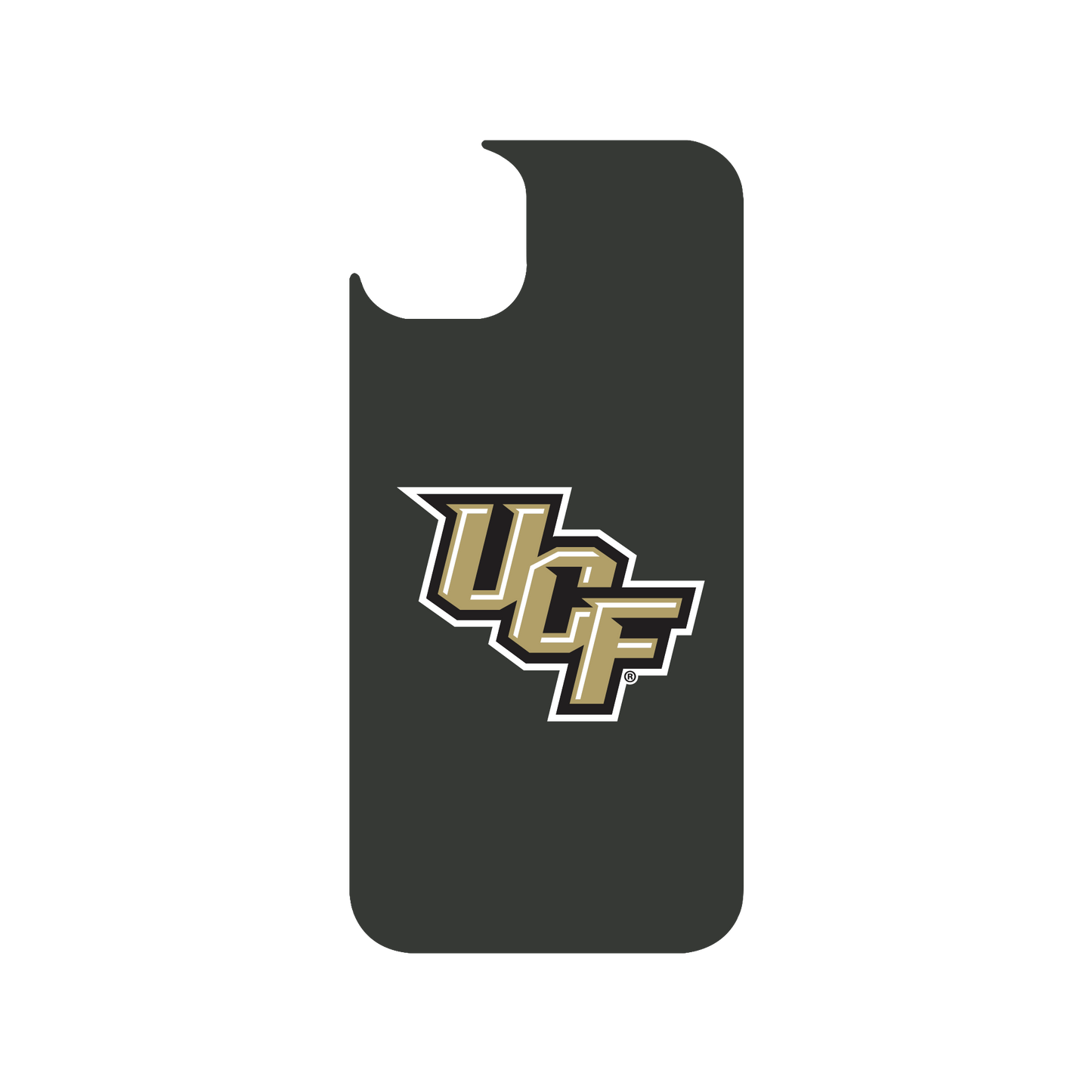 RHINOSHIELD X U.S. College Collections JellyTint iPhone 14 Plus Case - University of Central Florida - UCF-Grey