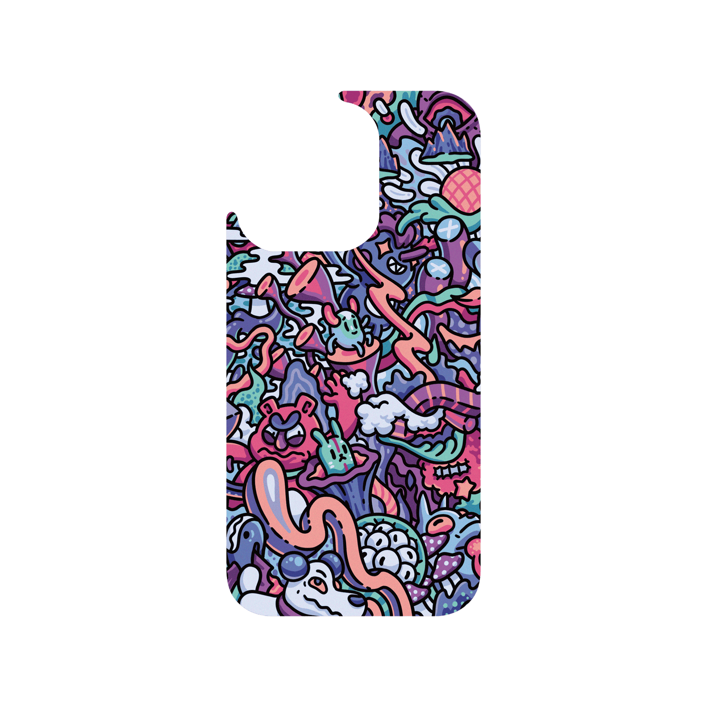 RHINOSHIELD X Lei Melendres JellyTint iPhone 14 Pro Case - Hidden Paradise