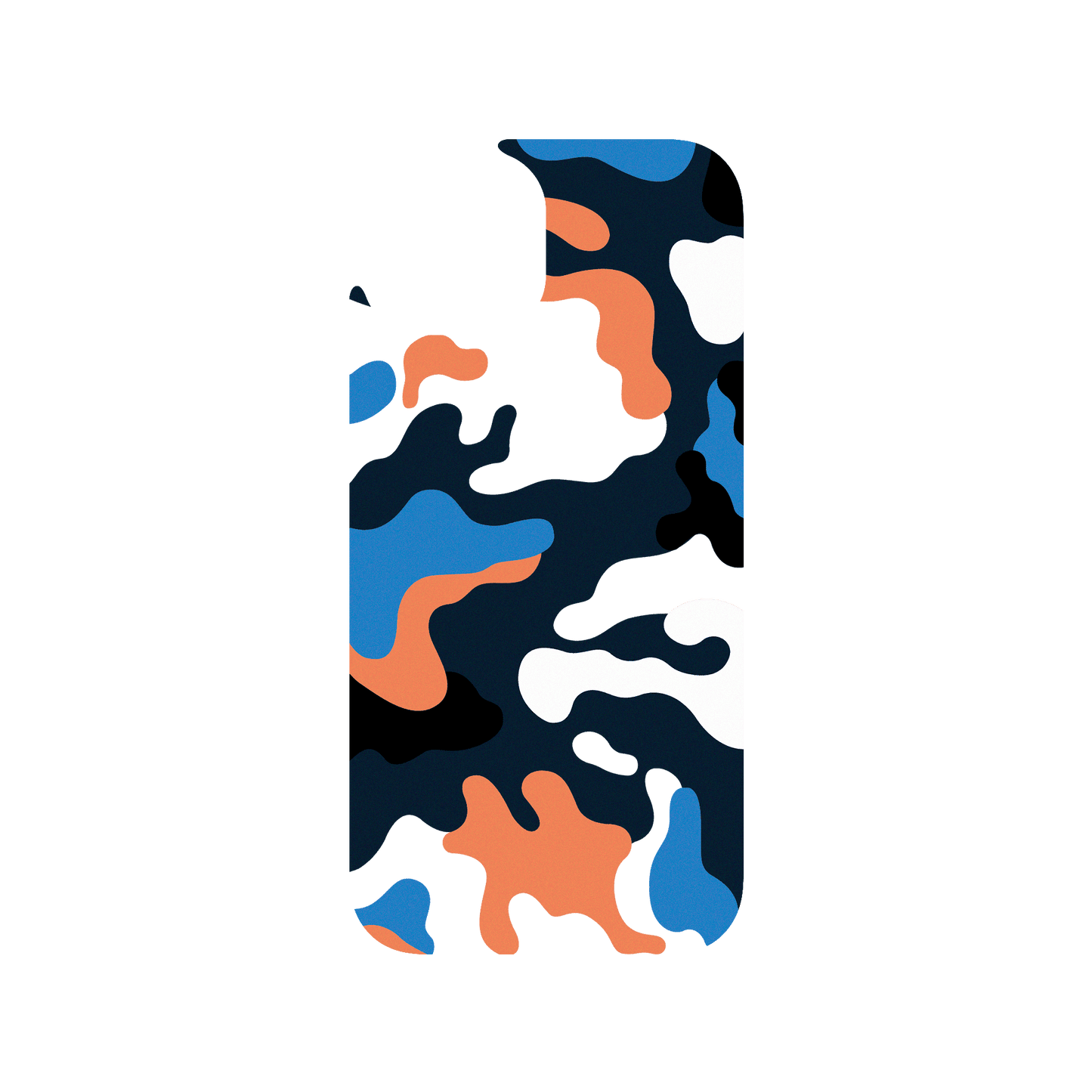 RHINOSHIELD Clear iPhone 15 Case: Original Designs - Telo Mimetico Colored Camo