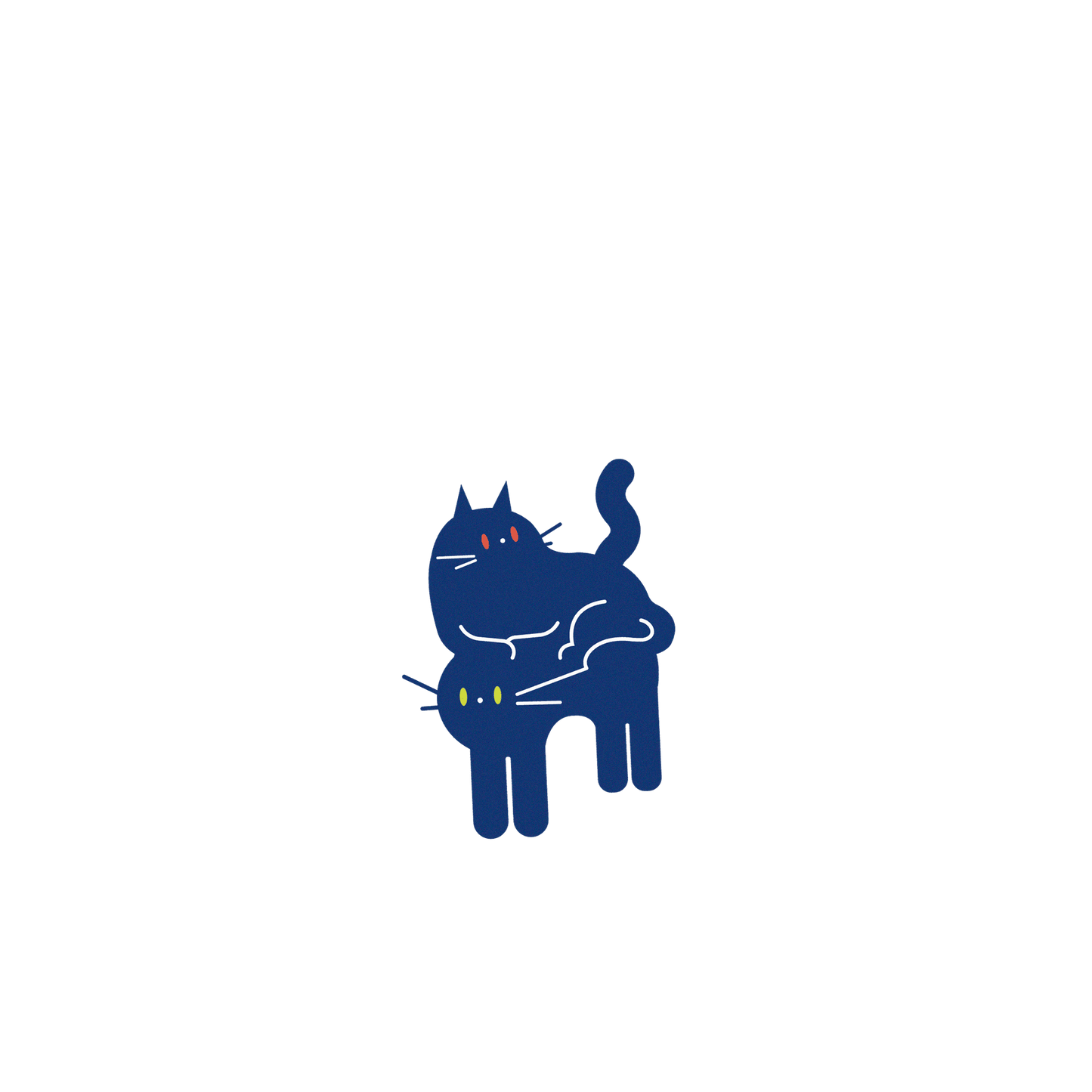 RHINOSHIELD Clear iPhone 15 Case: Original Designs - Alien Cat