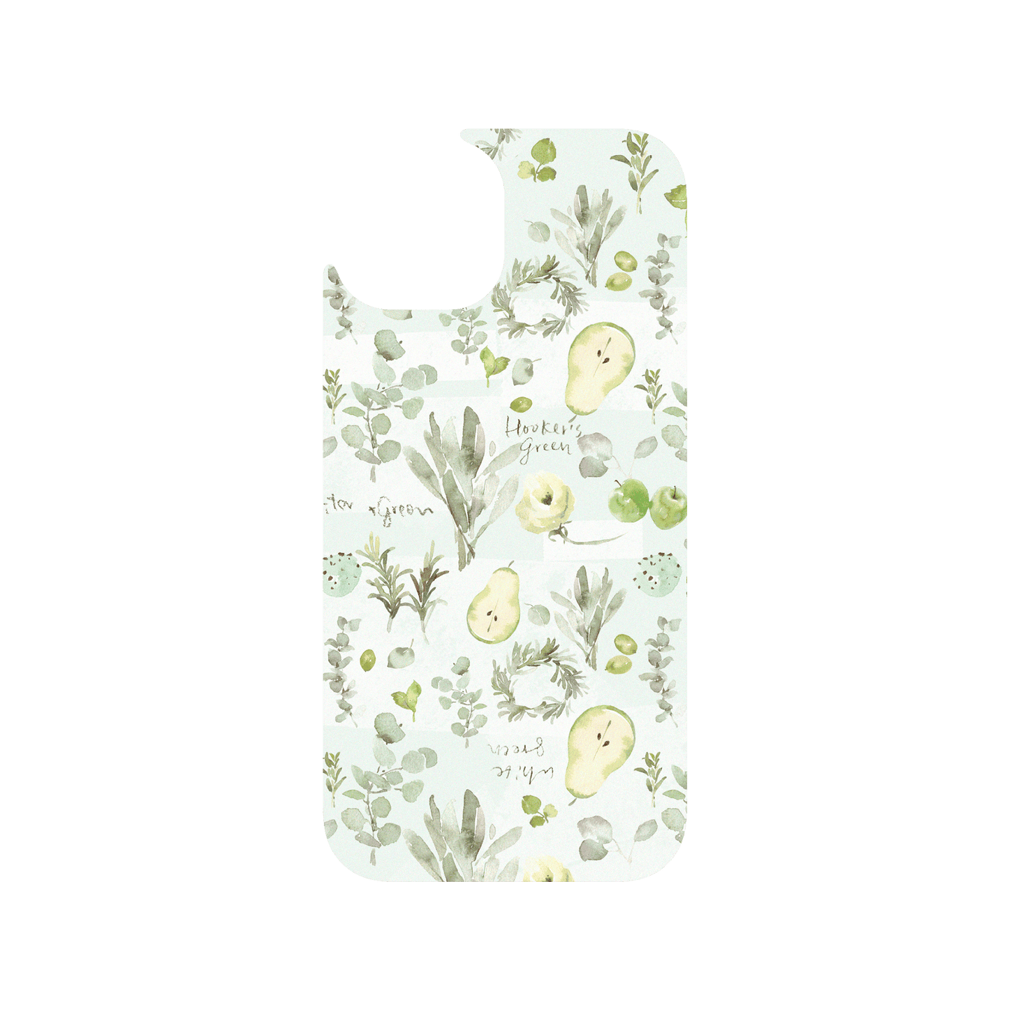 RHINOSHIELD X Liang Feng Clear Case (MagSafe compatible) iPhone 15 - Natural Green