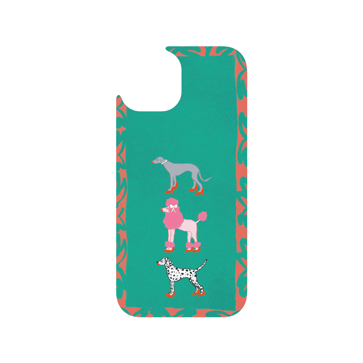 RHINOSHIELD X BOUFFANTS & BROKEN HEARTS (BBH) JellyTint (MagSafe compatible) iPhone 15 - Fashion Runway