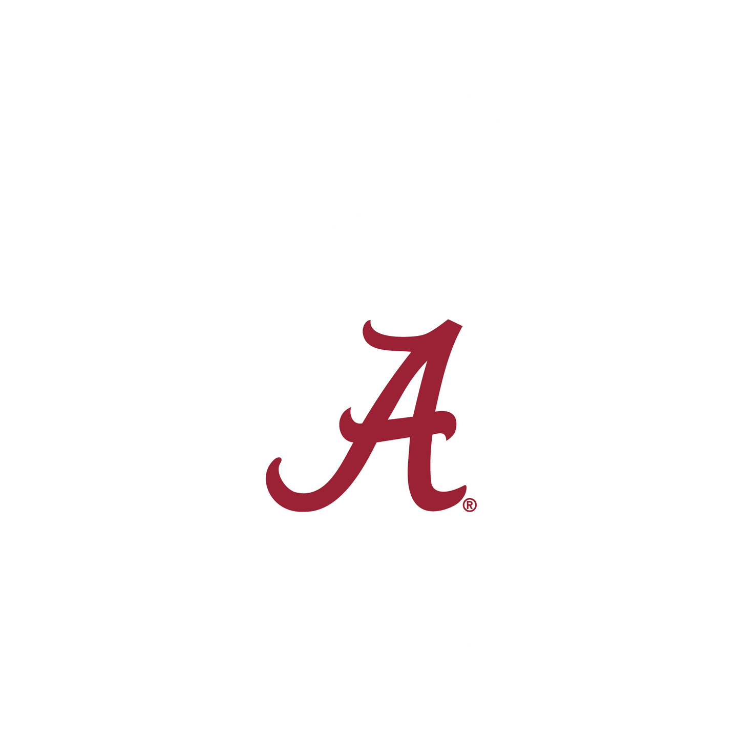 RHINOSHIELD X U.S. College Collections Clear iPhone 15 Case - Alabama Red