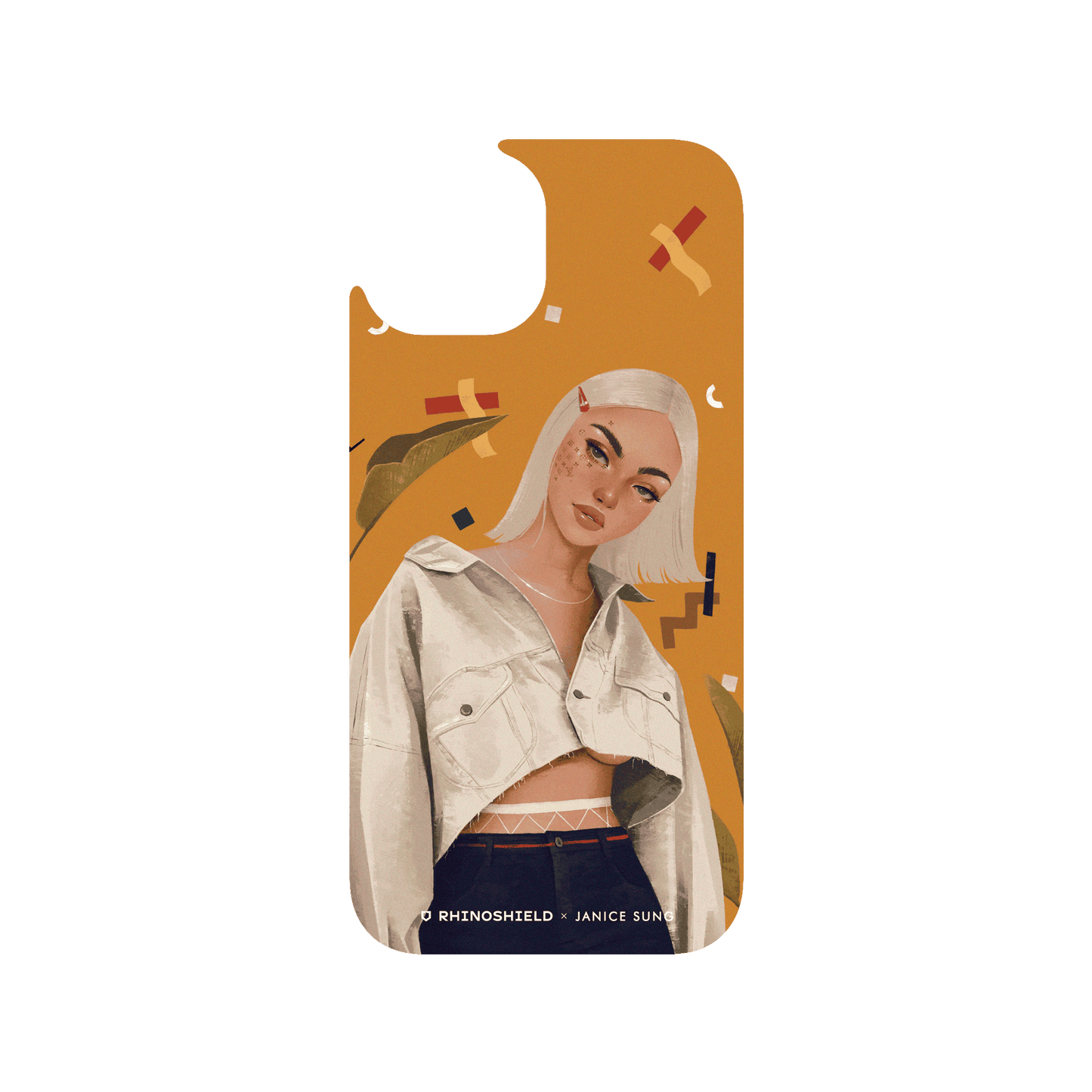 RHINOSHIELD X Janice Sung JellyTint iPhone 15 Case - Anabelle
