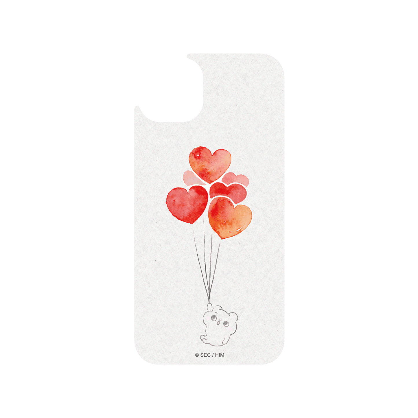 RHINOSHIELD X Song Song Meow by SECOND Clear iPhone 15 Plus Case - Love Balloon
