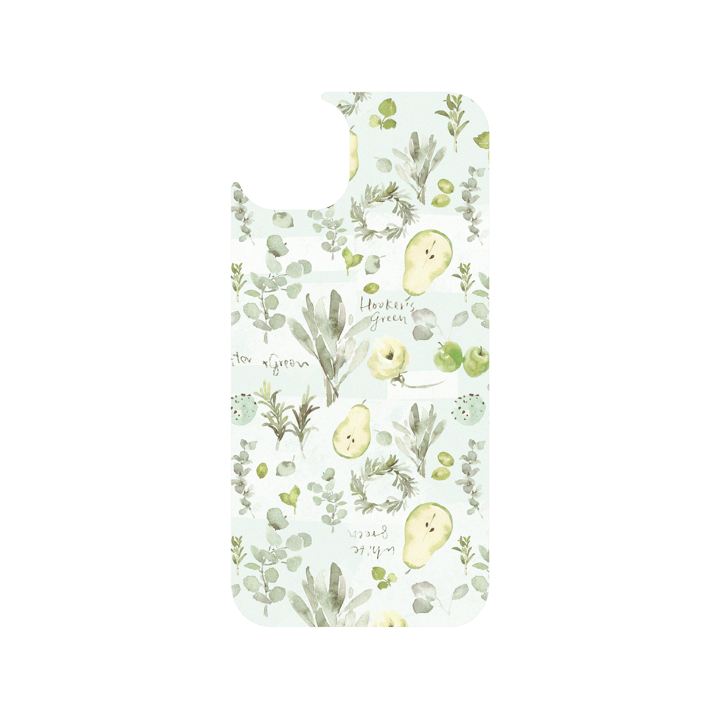 RHINOSHIELD X Liang Feng Clear Case (MagSafe compatible) iPhone 15 Plus - Natural Green