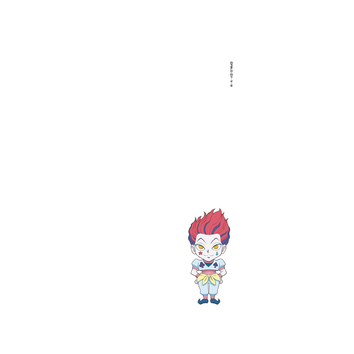 RHINOSHIELD X Hunter x Hunter JellyTint (MagSafe compatible) iPhone 15 Plus - Hisoka - Chibi