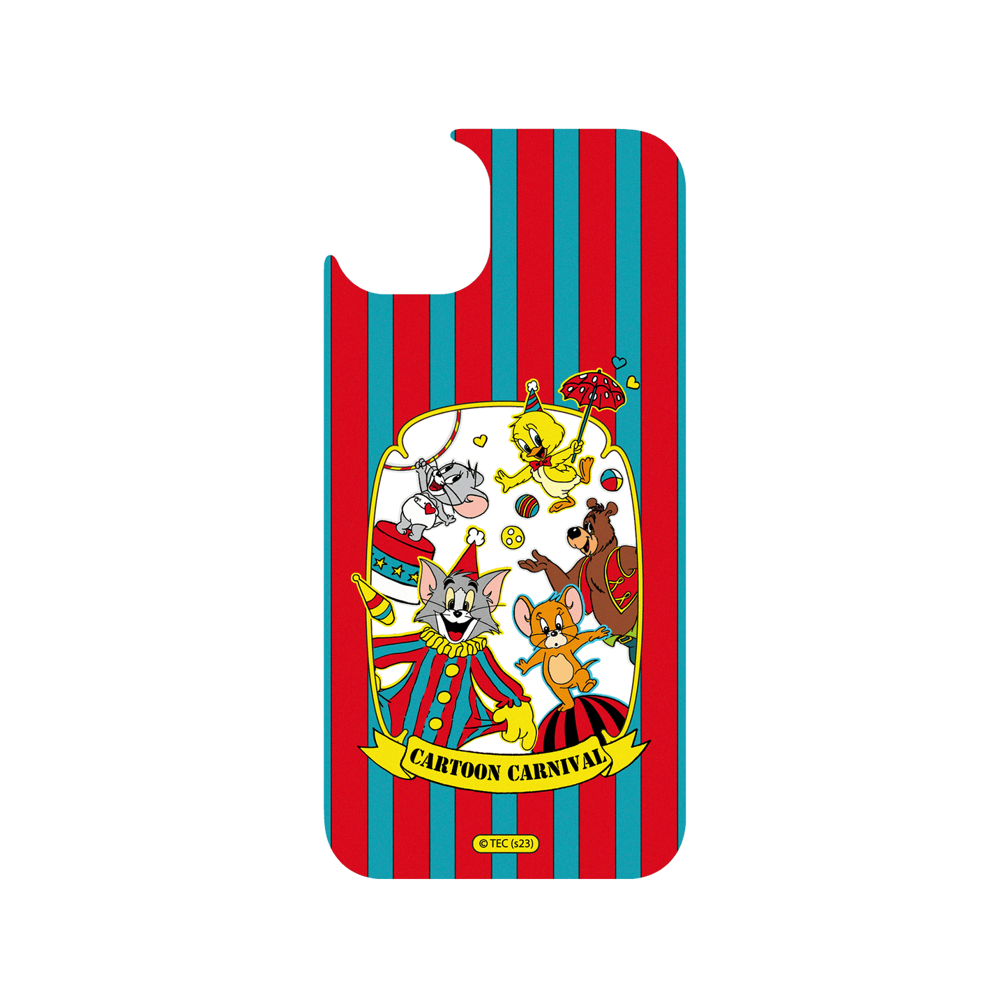 iPhone 15 Plus 犀牛盾JellyTint (MagSafe 兼容)透明手機殼 Tom and Jerry - 卡通嘉年華 - 大集合