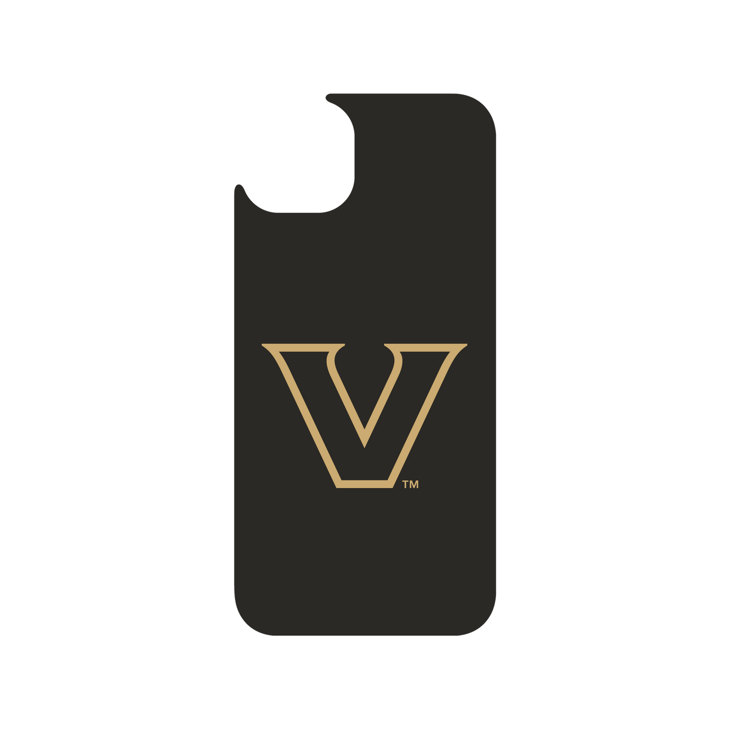 RHINOSHIELD X U.S. College Collections JellyTint iPhone 15 Plus Case - Vanderbilt University - Vandy