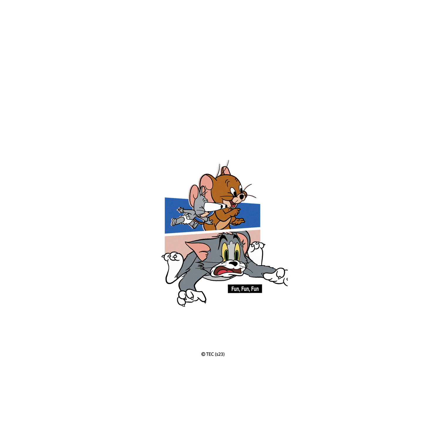 iPhone 15 Pro Max 犀牛盾Clear透明手機殼 Tom and Jerry - 驚呆表情包
