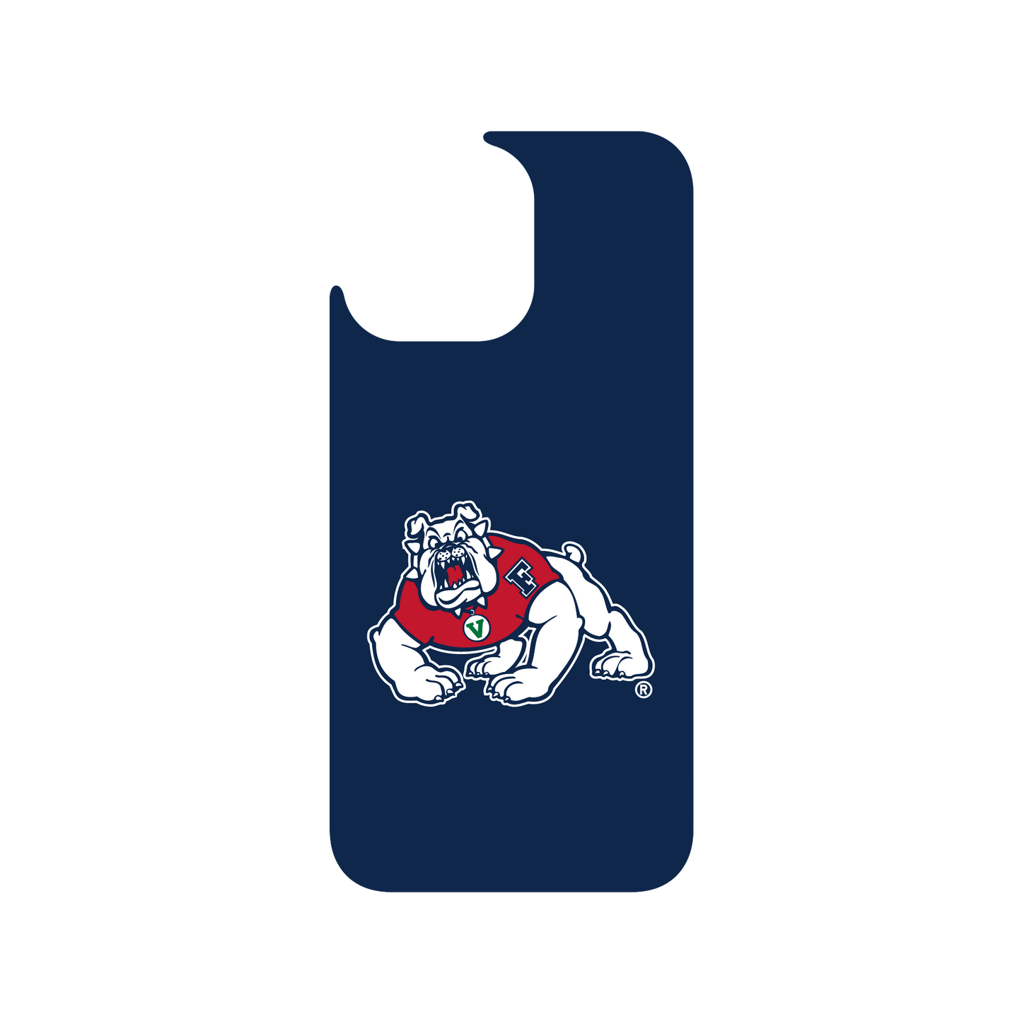 RHINOSHIELD X U.S. College Collections JellyTint (MagSafe compatible) iPhone 15 Pro Max - Fresno State-Dark