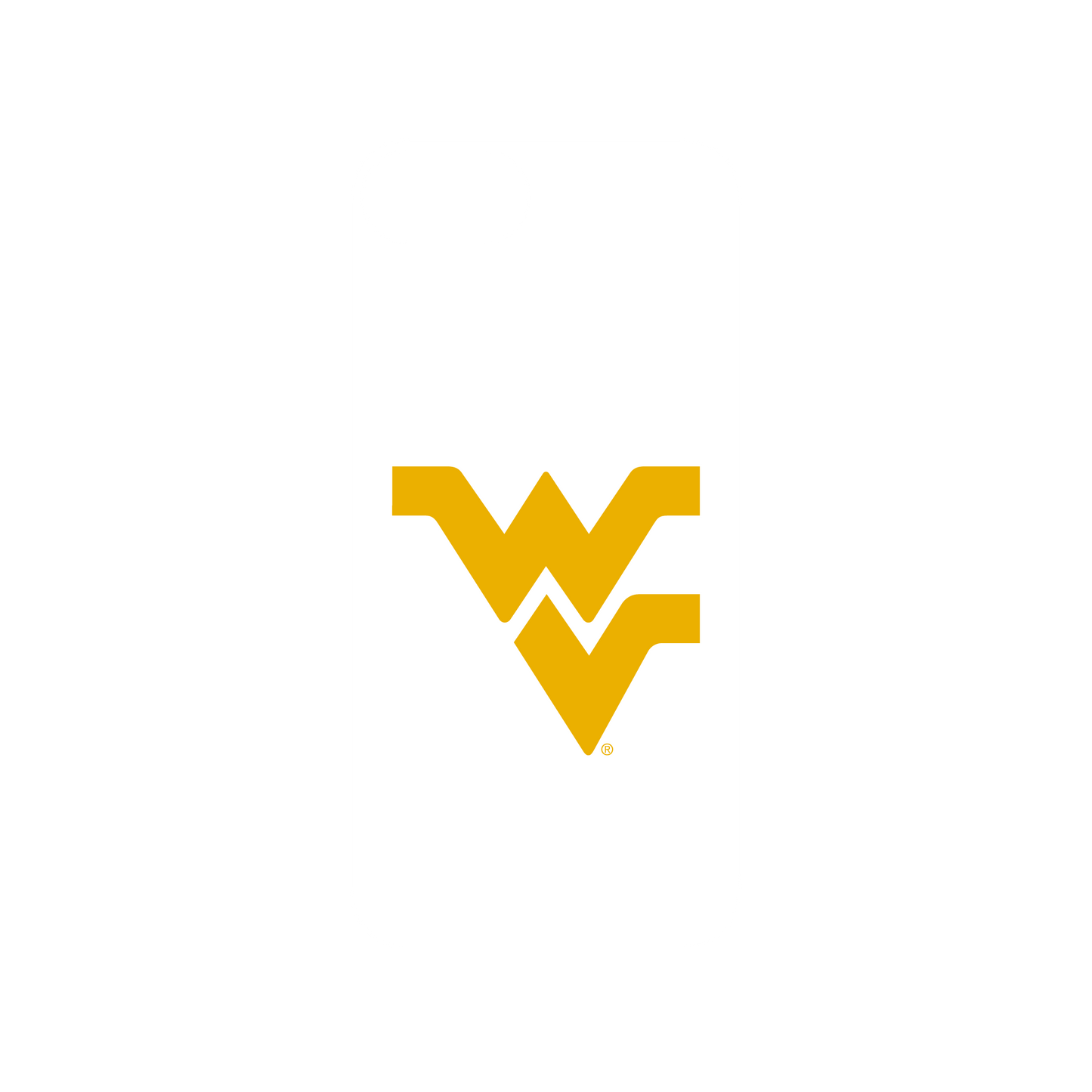 RHINOSHIELD X U.S. College Collections Mod NX iPhone SE (3rd generation) Case - West Virginia-Gold Backplate