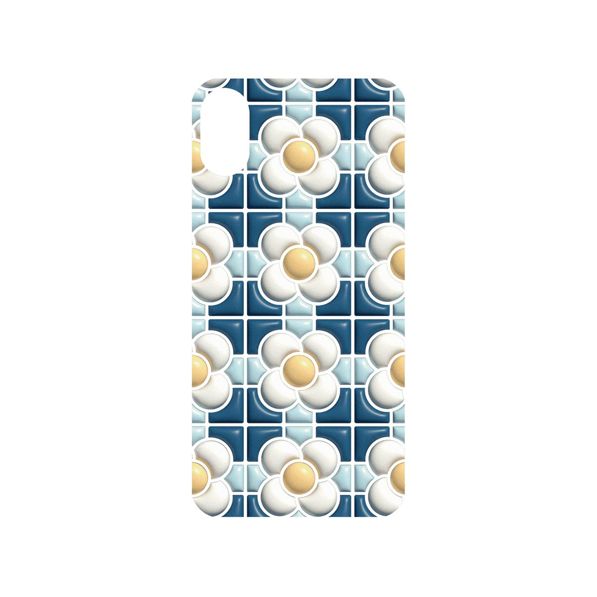 RHINOSHIELD X OldHouseFace Mod NX iPhone X Case - Bubble Mosaic- Button Store Backplate